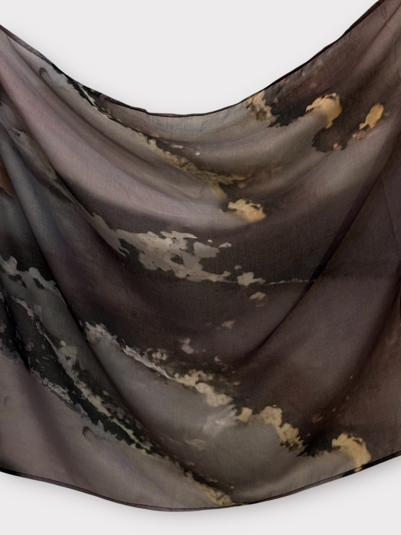 Printed Modal - Brown Feeling