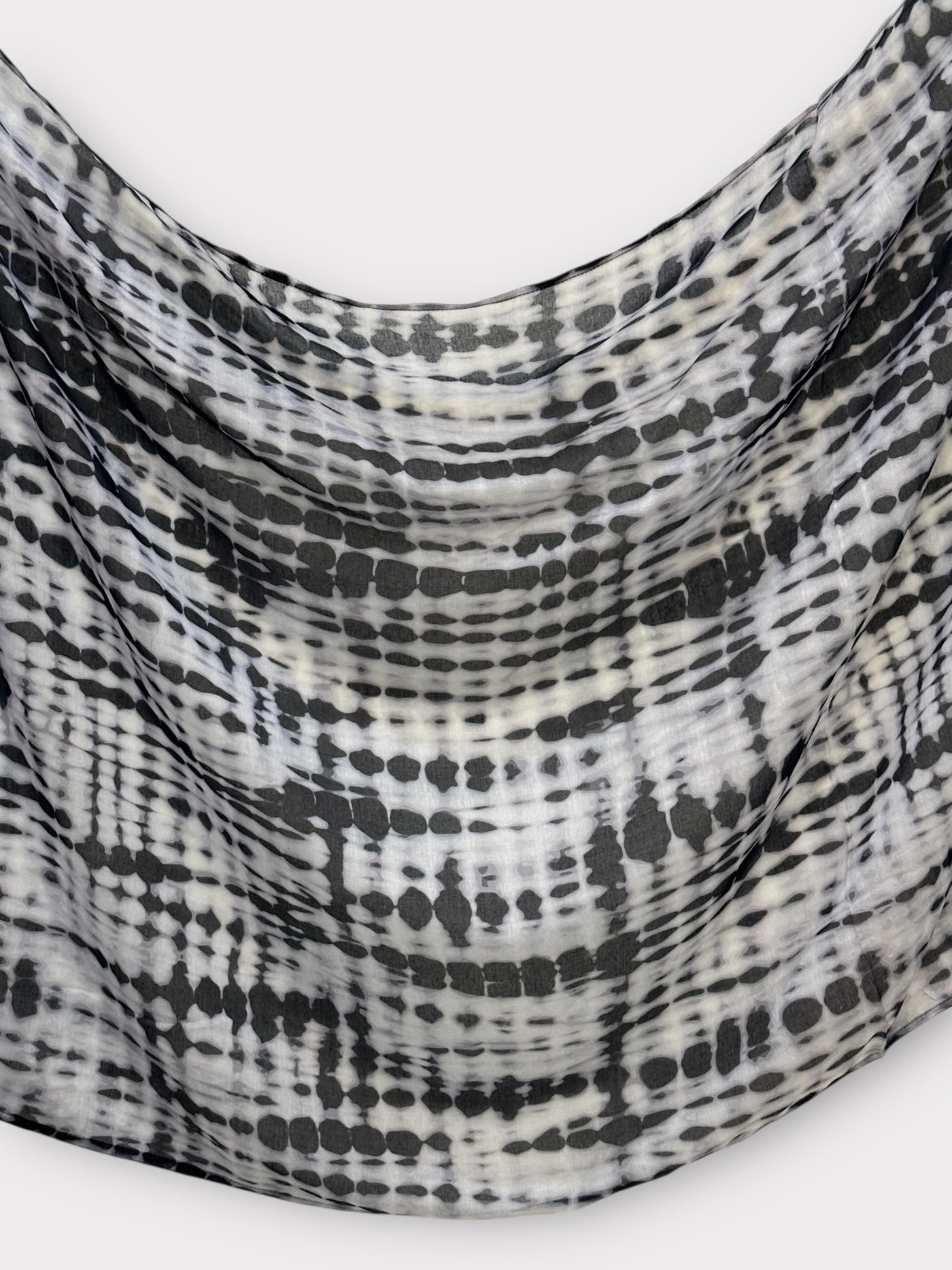 Printed Modal - Monochrome Magic