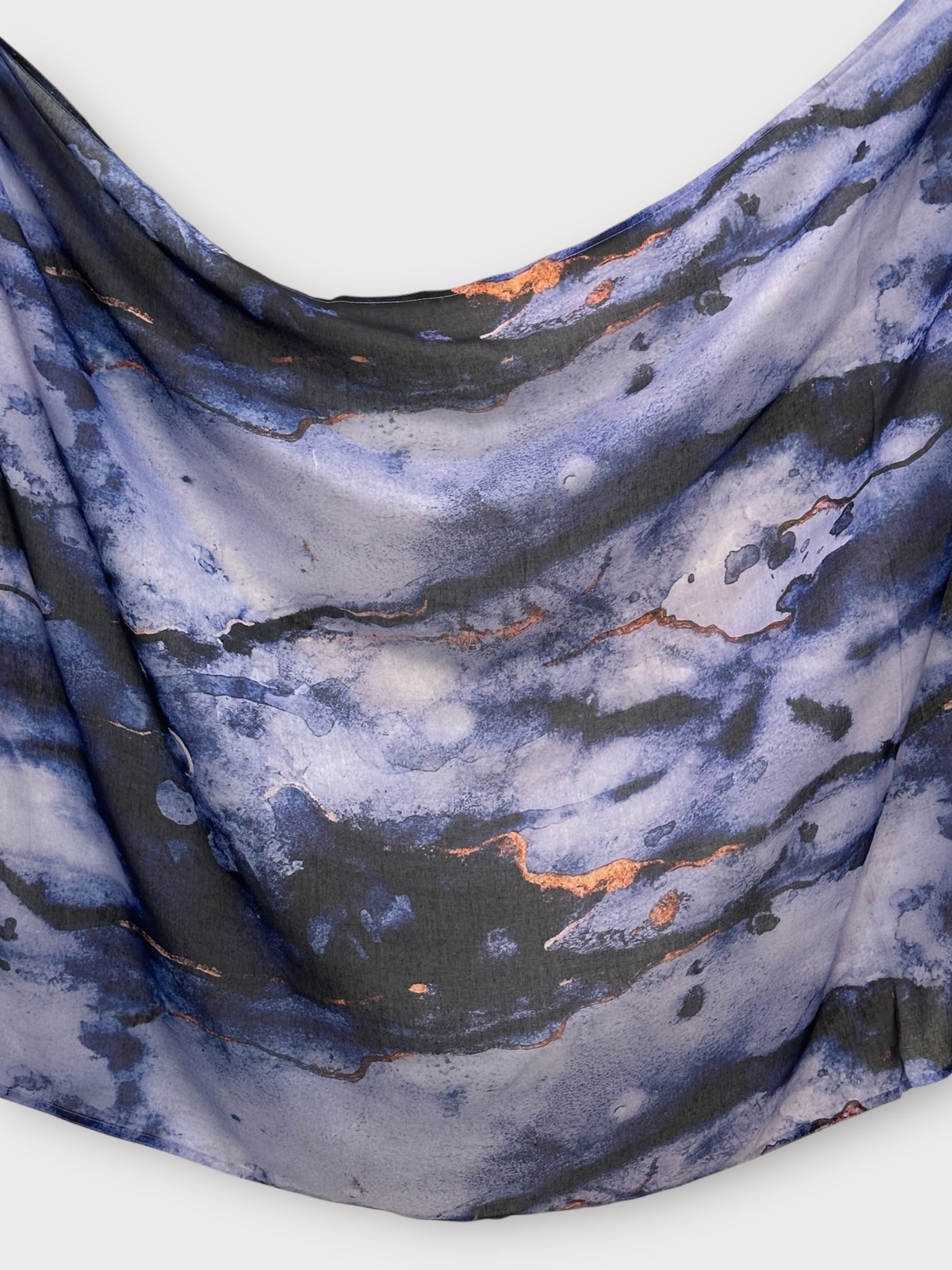 Printed Modal - Violet Wind