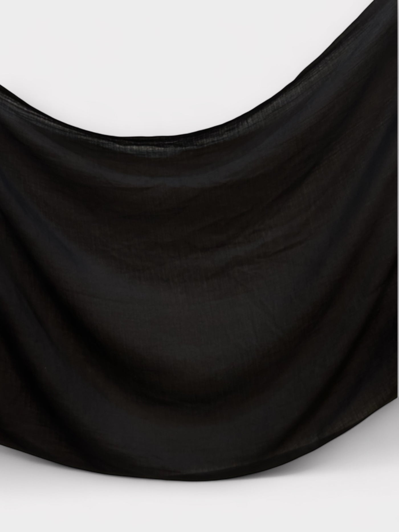 Bamboo Textured Viscose - Black