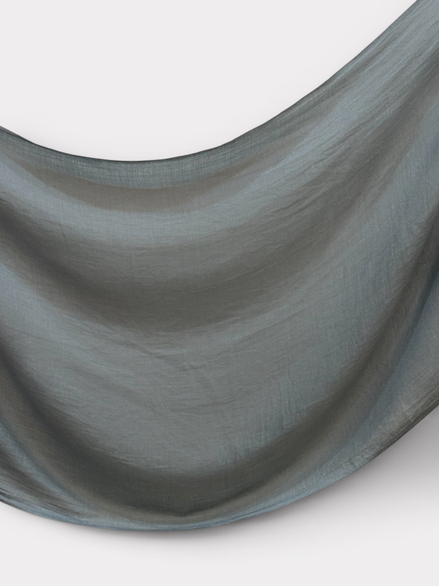 Bamboo Textured Viscose - Steel Grey