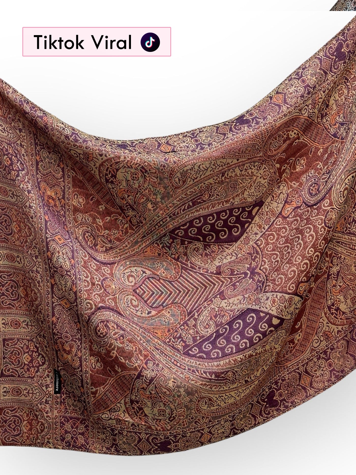 Vintage Pashmina - Kashmiri Mauve