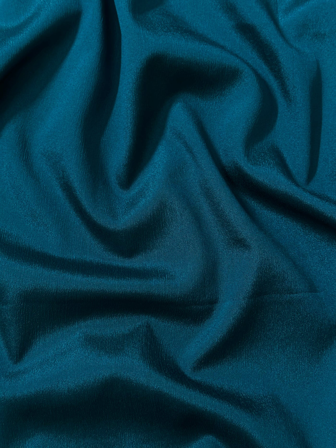 Lustre Sateen Georgette - Teal