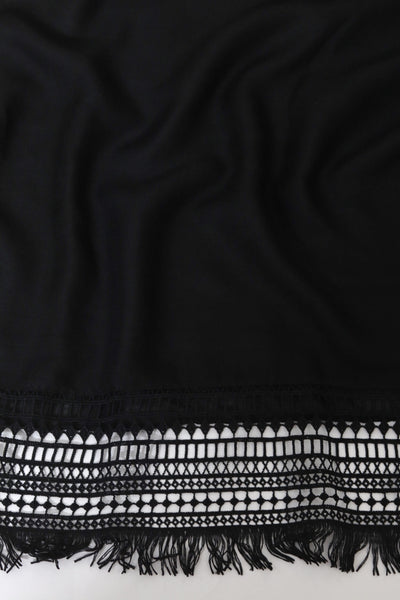 Lace Viscose - Jet Black