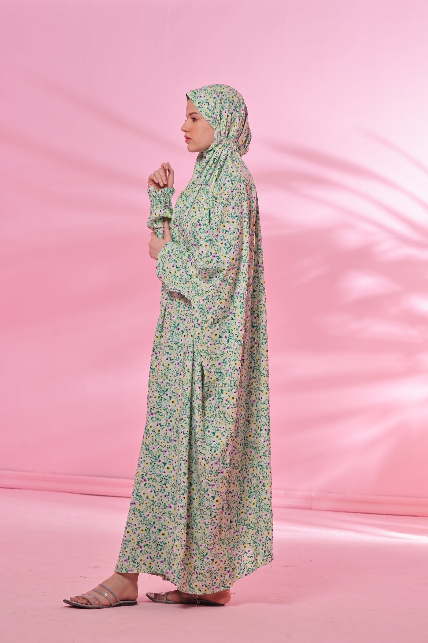 Namaz Ease Gown - Spring Hues