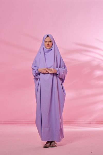 Namaz Ease Gown - Lavender
