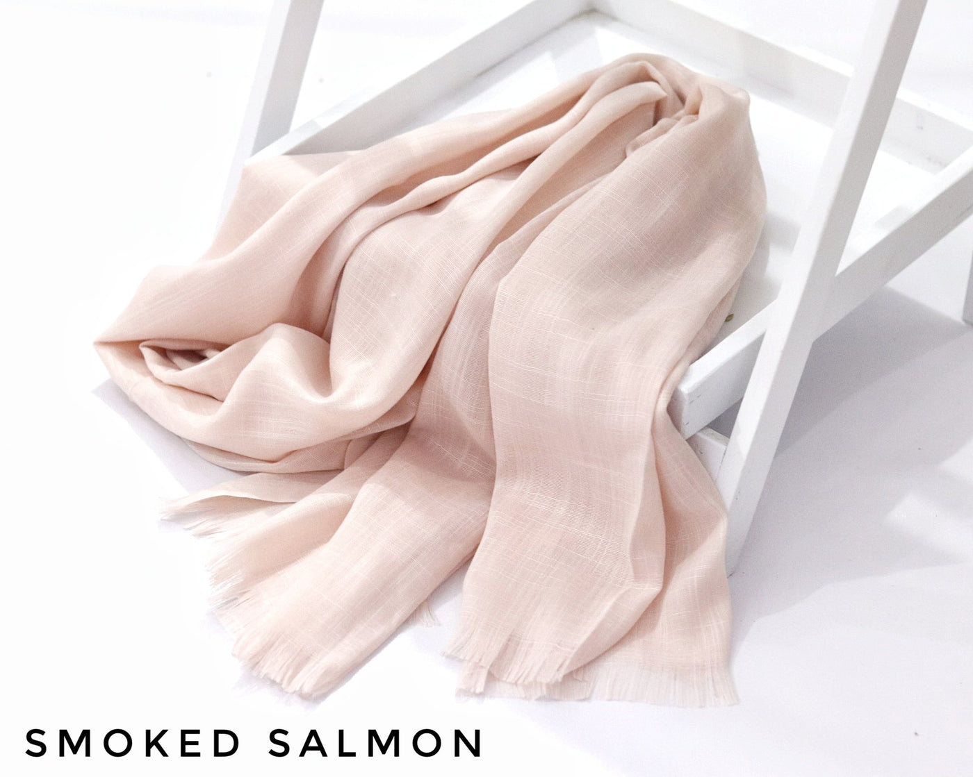 Premium Turkish Viscose - Smoked salmon