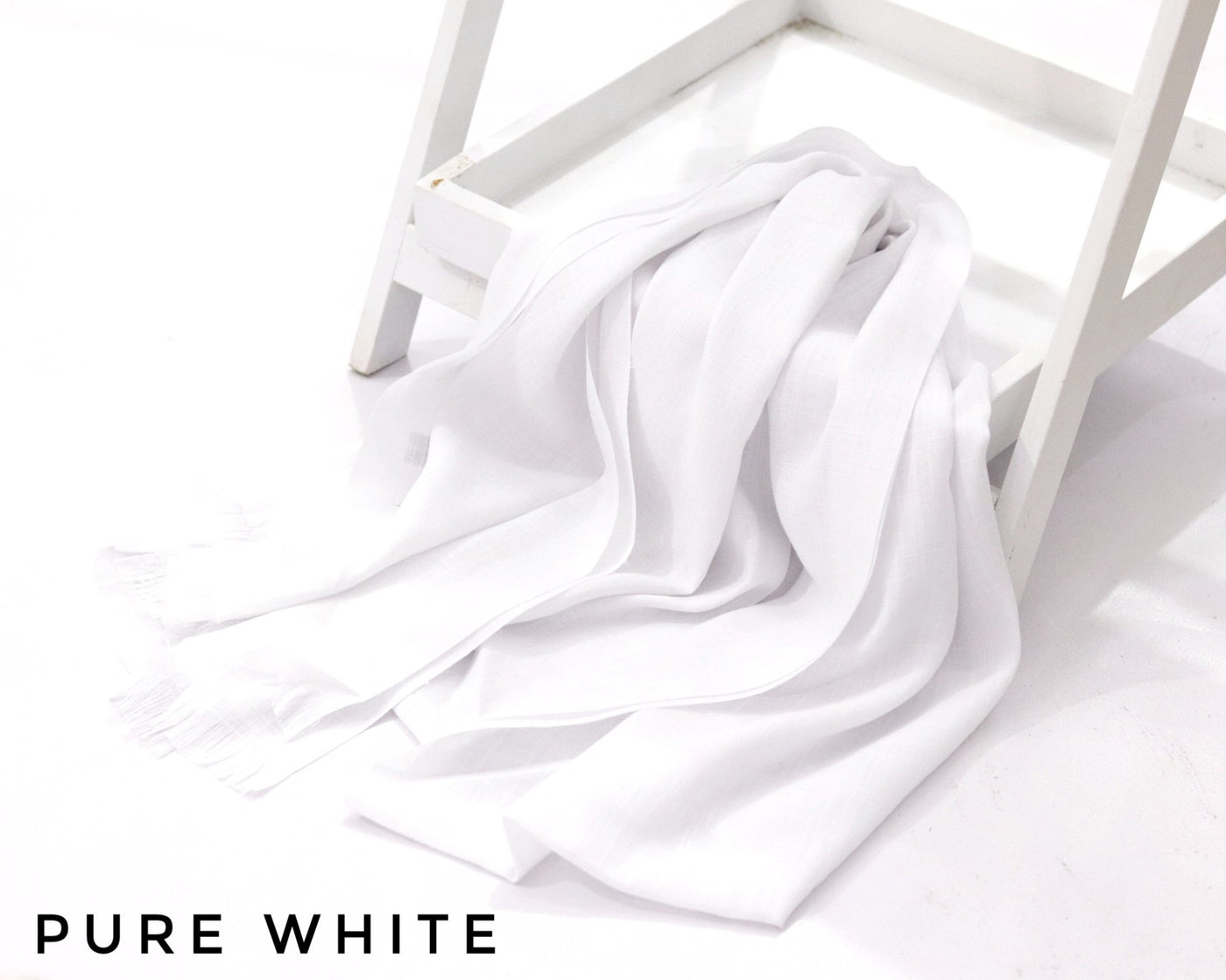 Premium Turkish Viscose - Pure white