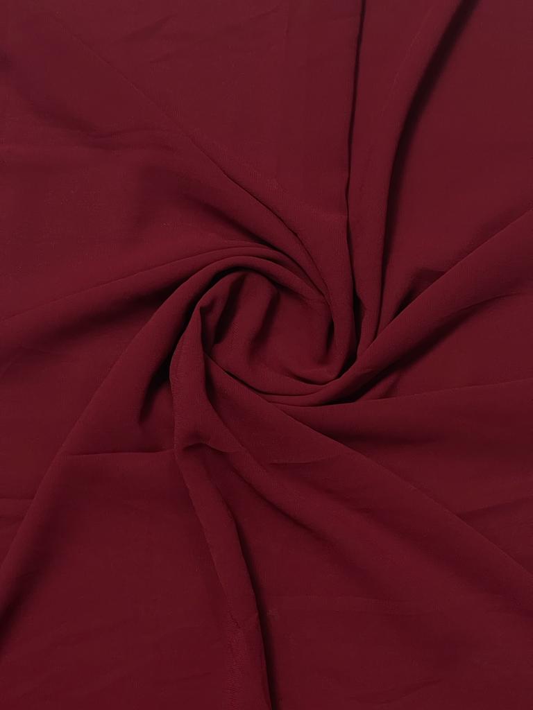 Classic Georgette - Maroon