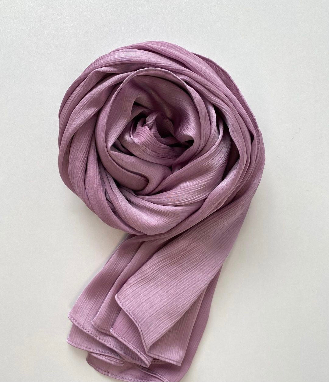 Premium Crinkle Satin - Lilac