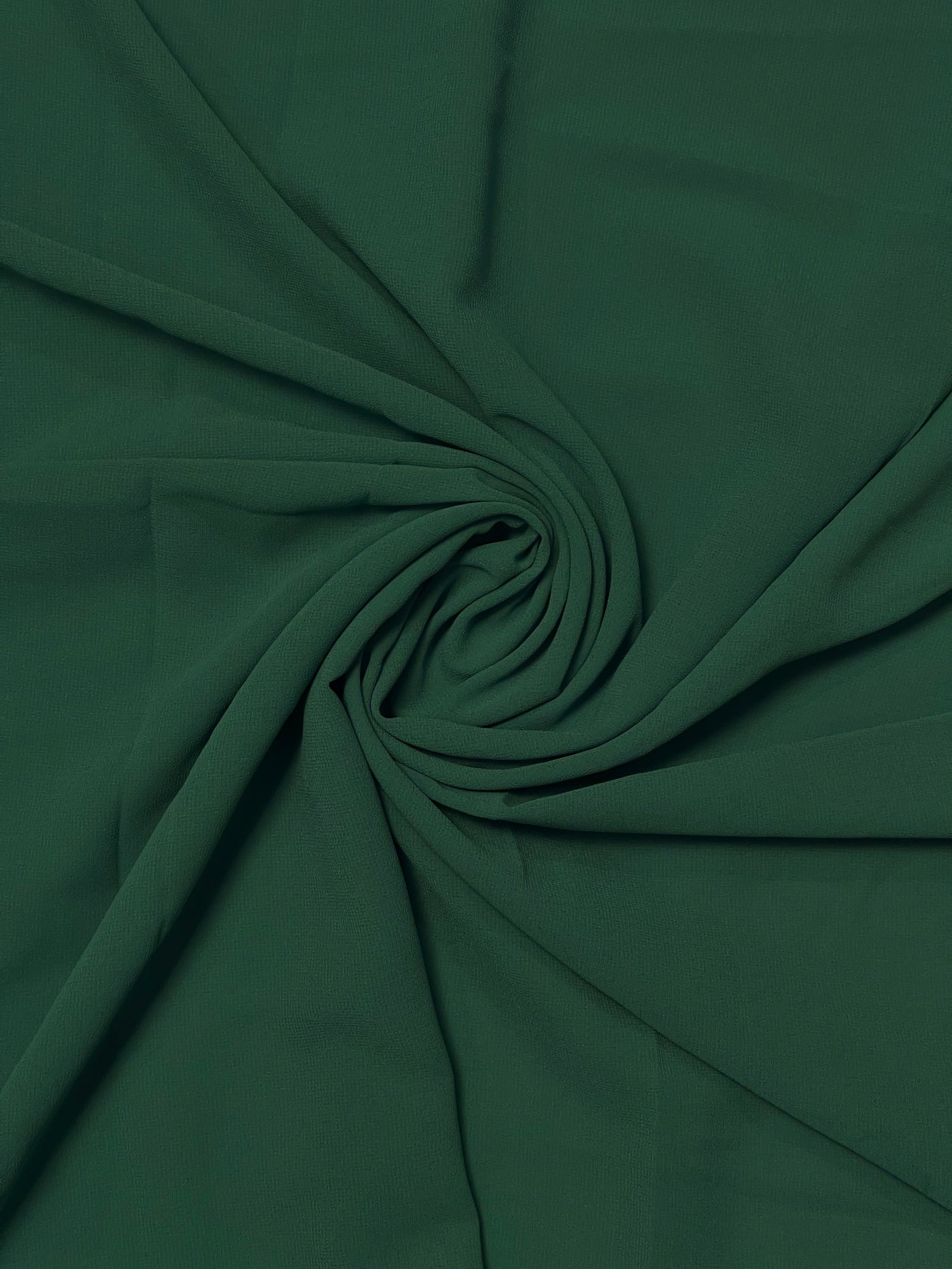 Classic Georgette - Emerald Green