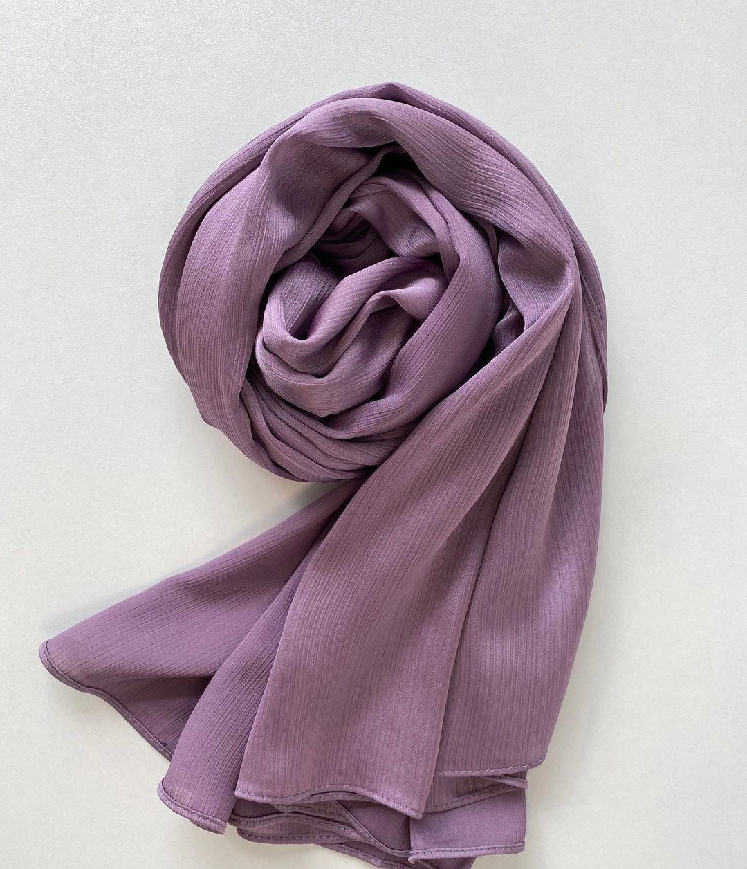 Premium Crinkle Satin - Amethyst