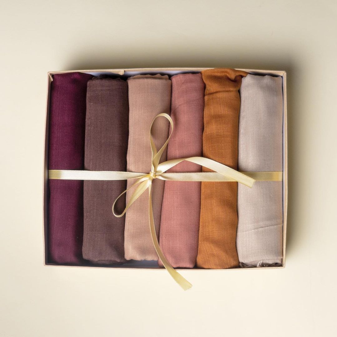 Turkish Hijab Gift Box Of 6